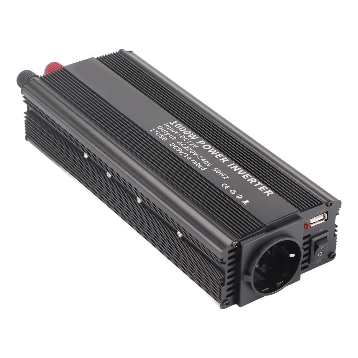Correction Sine Wave Inverter 12 V Converter 220V 1000W Power Inverter with Solar Panel