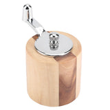 Manual Pepper Grinder Sea Salt Herbs Spices Mill Grinding Tool with Long Crank - 45-Degree Angle