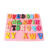 Letter Shape Cake Baking Cookie Chocolate Sugar Paste Food Silicone Mold Bakeware