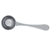 Stainless Steel Long Handled Tea Coffee Measuring Spoon Scoop Tablespoon (15ml) - Close-Up Angle
