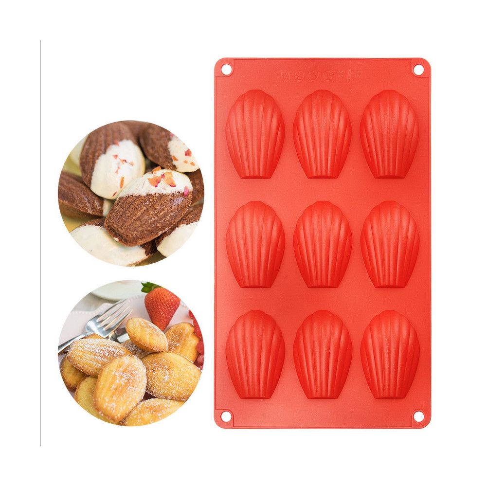 Shell Pattern Fondant Cake Decorative Baking Silicone DIY Mold Soap Making Tool