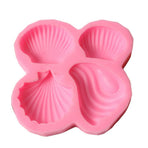 Shell Pattern Silicone DIY Mold Fondant Cake Decorative Baking Soap Making Tool