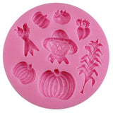 Silicone DIY Mold Fondant Cake Decorative Baking Soap Making Tool - Front View