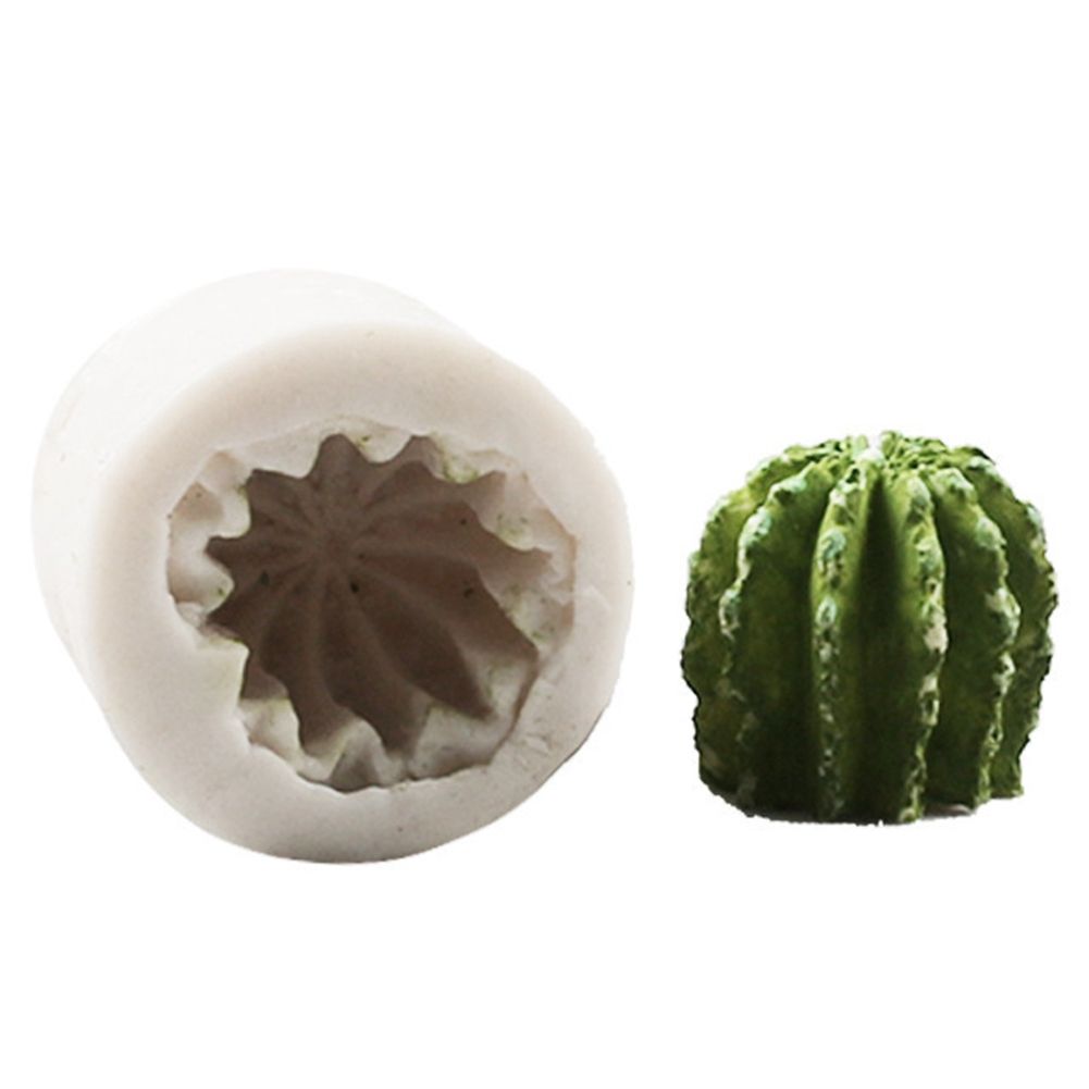 Small Cactus Cake Baking Cookie Chocolate Sugar Paste Candle Soap Silicone Mold Bakeware