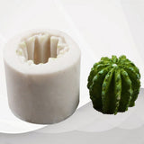 Small Cactus Cake Baking Cookie Chocolate Sugar Paste Candle Soap Silicone Mold Bakeware - 45-Degree Angle