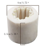 Small Cactus Cake Baking Cookie Chocolate Sugar Paste Candle Soap Silicone Mold Bakeware - Close-Up Angle