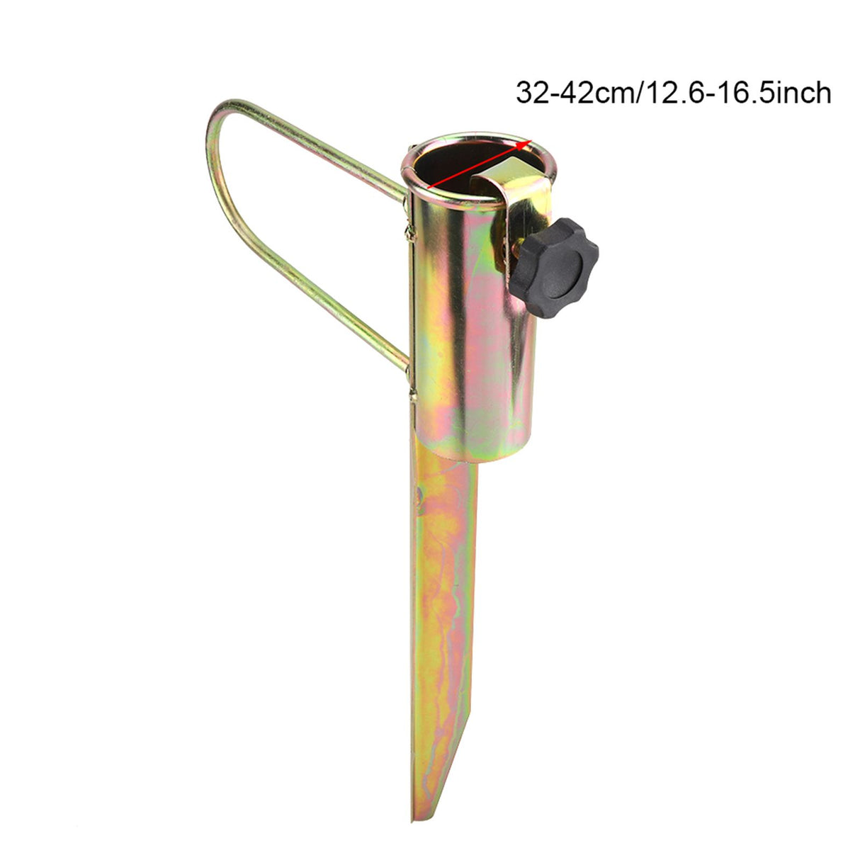1Pc Iron Sun Beach Fishing Umbrella Holder Sand Parasol Archor Garden Outdoor Travel