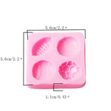 Silicone Cake Mold Football Baseball Sports Ball Pattern Chocolate Baking DIY Mold Making Tool