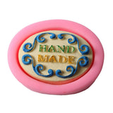 HAND MADE Lettering Cake Baking Cookie Chocolate Sugar Paste Food Silicone Mold Bakeware
