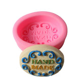 HAND MADE Lettering Cake Baking Cookie Chocolate Sugar Paste Food Silicone Mold Bakeware