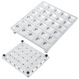 Aluminium Alloy Durable Dumpling Pastry Mould Maker Kitchen Tool - Low Angle