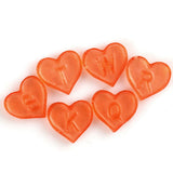 Heart Shape Letters Cake Baking Cookie Chocolate Sugar Paste Food Silicone Mold Bakeware