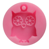 Cute Owl Shape Cake Baking Cookie Chocolate Sugar Paste Food Silicone Mold Bakeware