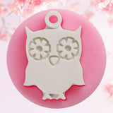 Cute Owl Shape Cake Baking Cookie Chocolate Sugar Paste Food Silicone Mold Bakeware - 45-Degree Angle