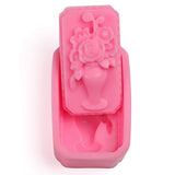 Vase Shape Cake Baking Cookie Chocolate Sugar Paste Food Silicone Mold Bakeware