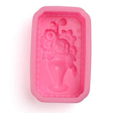 Vase Shape Cake Baking Cookie Chocolate Sugar Paste Food Silicone Mold Bakeware - Side View