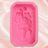 Vase Shape Cake Baking Cookie Chocolate Sugar Paste Food Silicone Mold Bakeware - Rear View