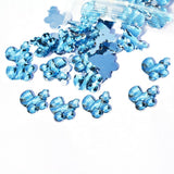 100pcs Baby Shower Birthday Party Gift Decoration Toy Accessories (Bluecarriage)