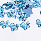 100pcs Baby Shower Birthday Party Gift Decoration Toy Accessories (Bluecarriage) - Front View