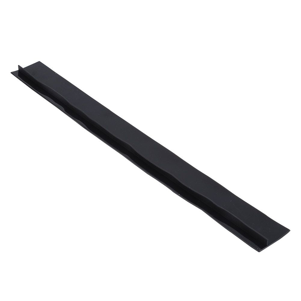 1pc Silicone Gap Strip Oil Resistant Stove Kitchen Counter Cap Filler Sealing Cover Black