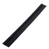 1pc Silicone Gap Strip Oil Resistant Stove Kitchen Counter Cap Filler Sealing Cover Black