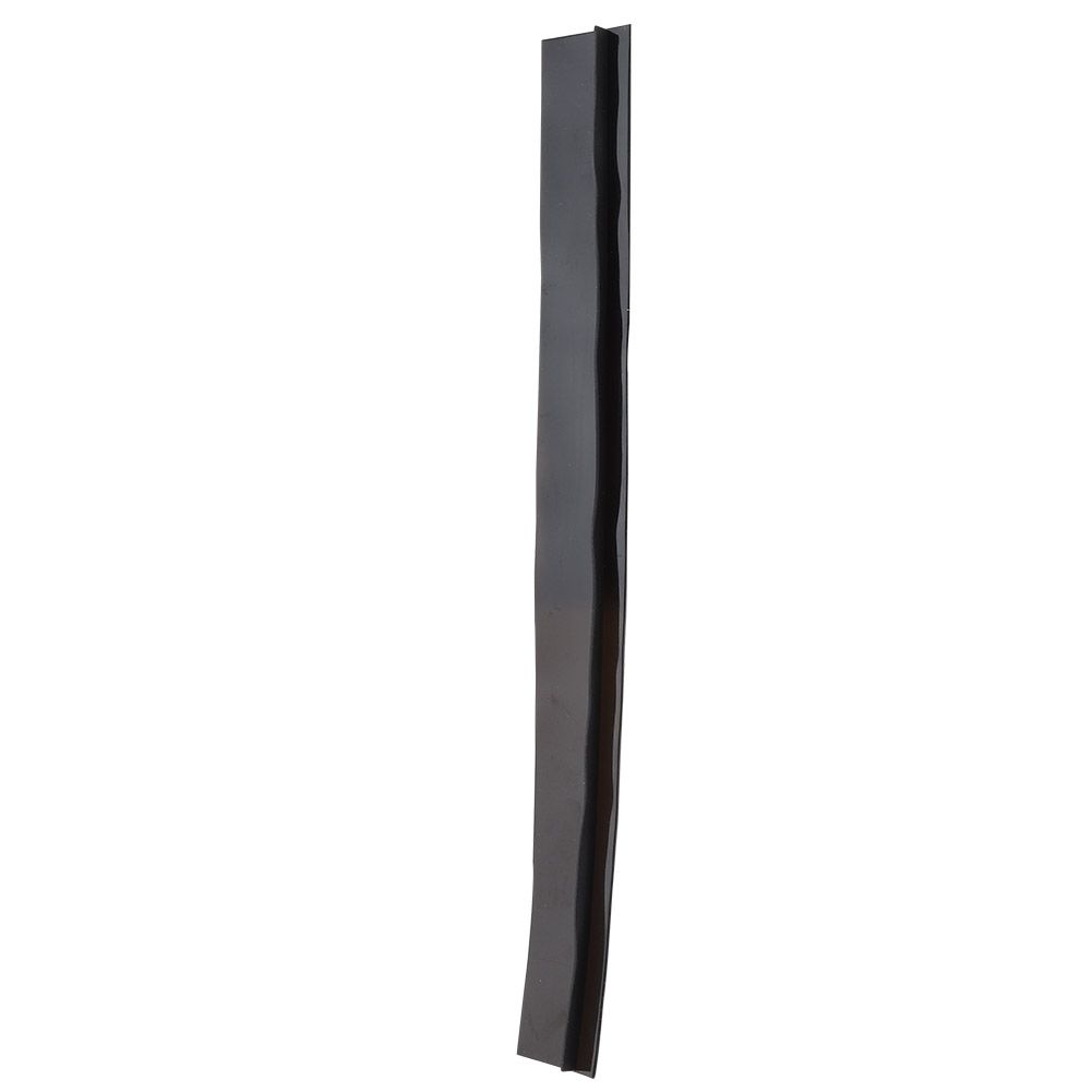 1pc Silicone Gap Strip Oil Resistant Stove Kitchen Counter Cap Filler Sealing Cover Black