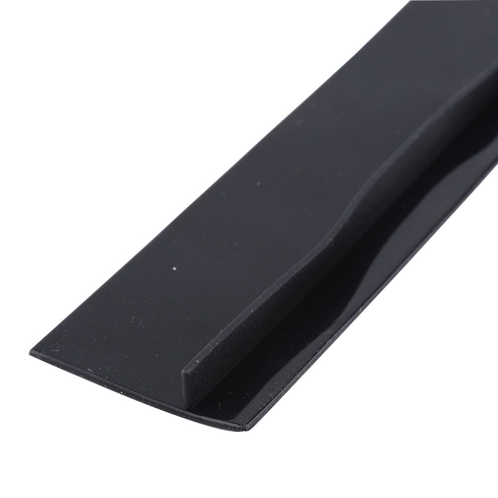 1pc Silicone Gap Strip Oil Resistant Stove Kitchen Counter Cap Filler Sealing Cover Black