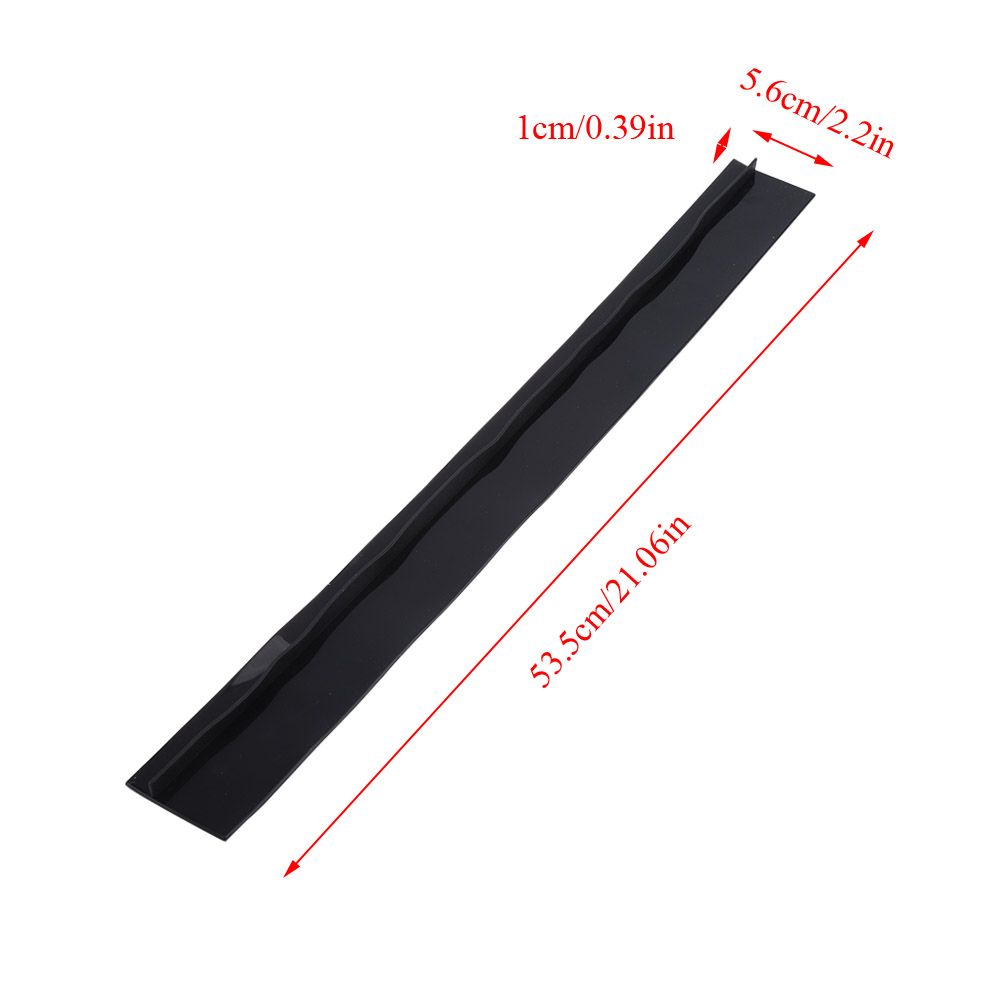 1pc Silicone Gap Strip Oil Resistant Stove Kitchen Counter Cap Filler Sealing Cover Black