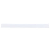 1pc Silicone Gap Strip Oil Resistant Stove Kitchen Counter Cap Filler Sealing Cover White - Top-Down View