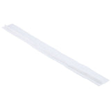 1pc Silicone Gap Strip Oil Resistant Stove Kitchen Counter Cap Filler Sealing Cover White - 45-Degree Angle