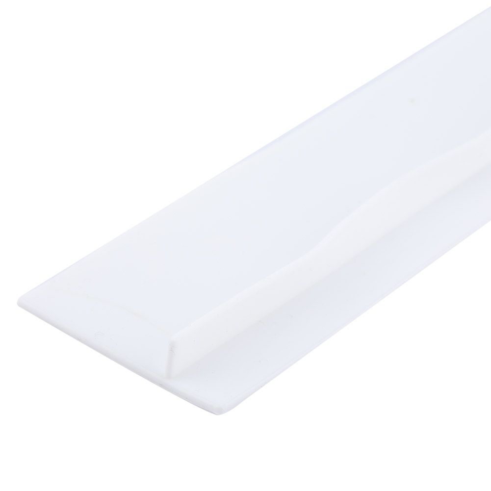 1pc Silicone Gap Strip Oil Resistant Stove Kitchen Counter Cap Filler Sealing Cover White