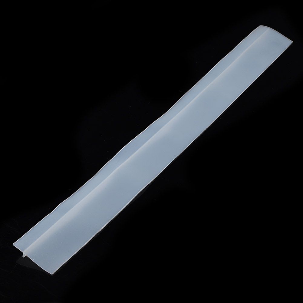 1pc Silicone Gap Strip Oil Resistant Stove Kitchen Counter Cap Filler Sealing Cover Translucent