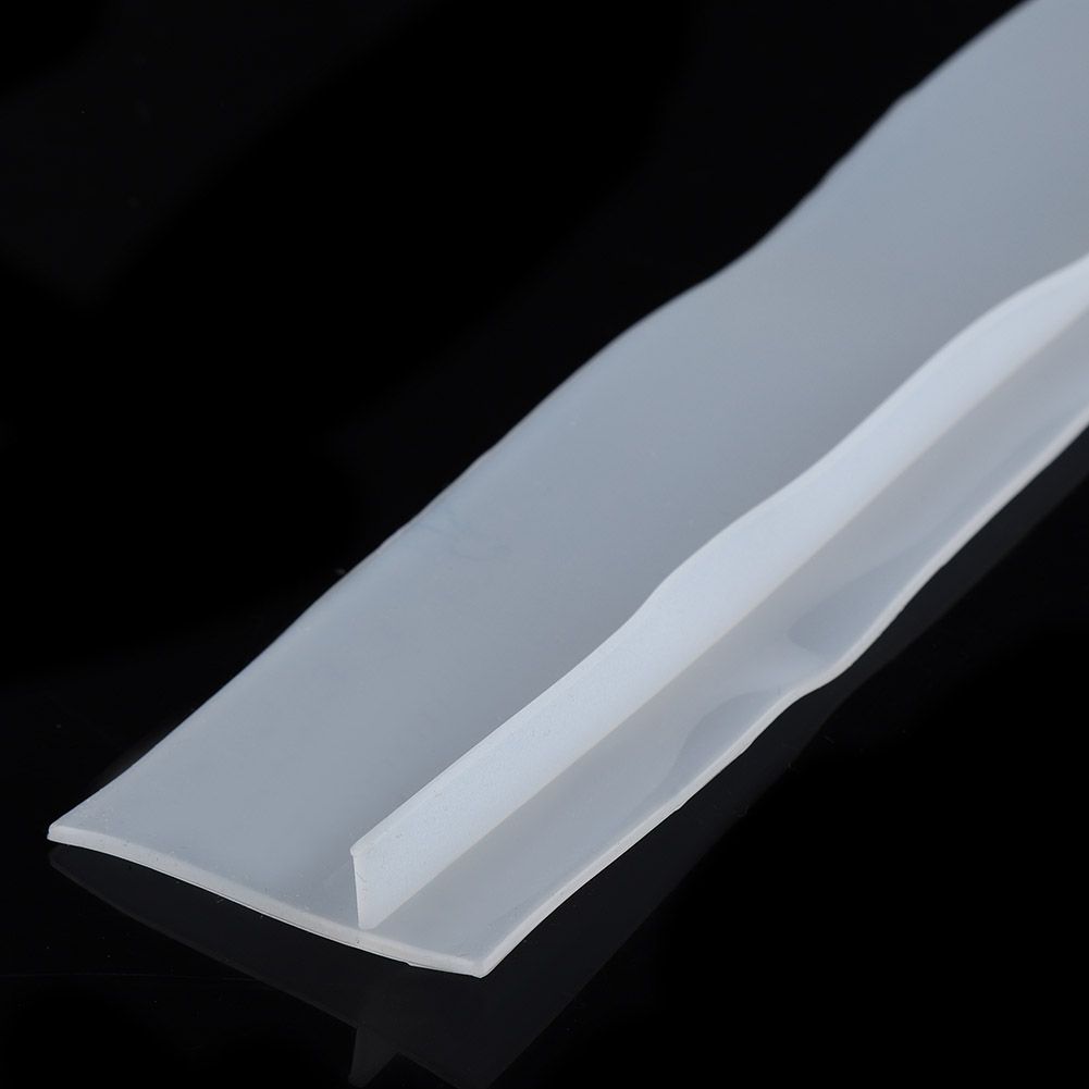 1pc Silicone Gap Strip Oil Resistant Stove Kitchen Counter Cap Filler Sealing Cover Translucent