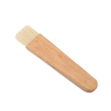 Wooden Barbecuing Brush Baking Brush Oil Sauce Butter Kitchen Tool(Flat Handle) - Extra Image
