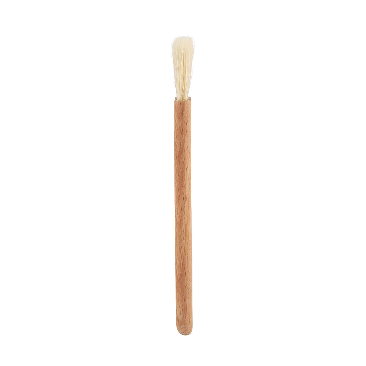 Wooden Barbecuing Brush Baking Brush Oil Sauce Butter Kitchen Tool(Flat Handle)