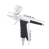 Spirit Air G-166A Gravity Feed Dual Action Airbrush Paint Spray Gun Kit (0.5mm)