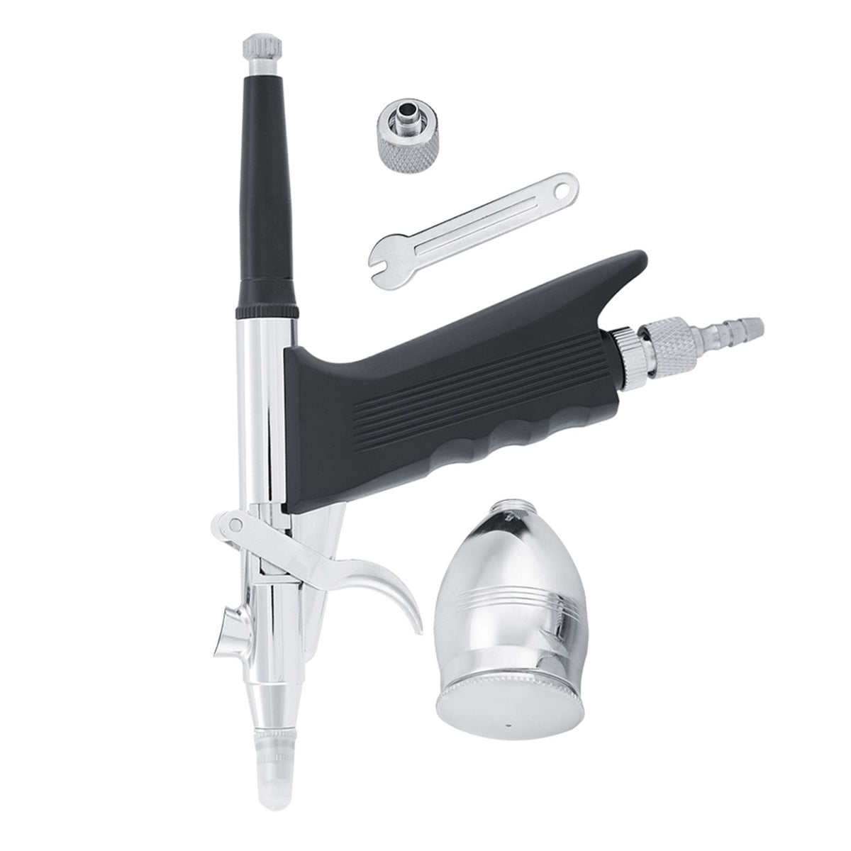 Spirit Air G-166A Gravity Feed Dual Action Airbrush Paint Spray Gun Kit (0.5mm)