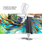 Dual Action Airbrush Compressor Kit Craft Cake Paint Art Spray Gun Set Tools