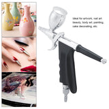 Dual Action Airbrush Compressor Kit Craft Cake Paint Art Spray Gun Set Tools