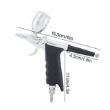 Dual Action Airbrush Compressor Kit Craft Cake Paint Art Spray Gun Set Tools - Extra Image