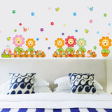 Cute Pattern Wall Decor Children's Room Kindergarten Decorative Sticker - Side View