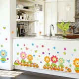 Cute Pattern Wall Decor Children's Room Kindergarten Decorative Sticker