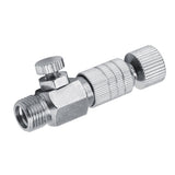 Disconnect Adapter Airbrush Air Horse Quick Connecter Set 1/8'' Fittings Part with 4 Fittings - Top-Down View