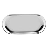 Nordic Style Stainless Storage Tray Cosmetics Jewelry Cake Plate for Office Desks(Silver S)