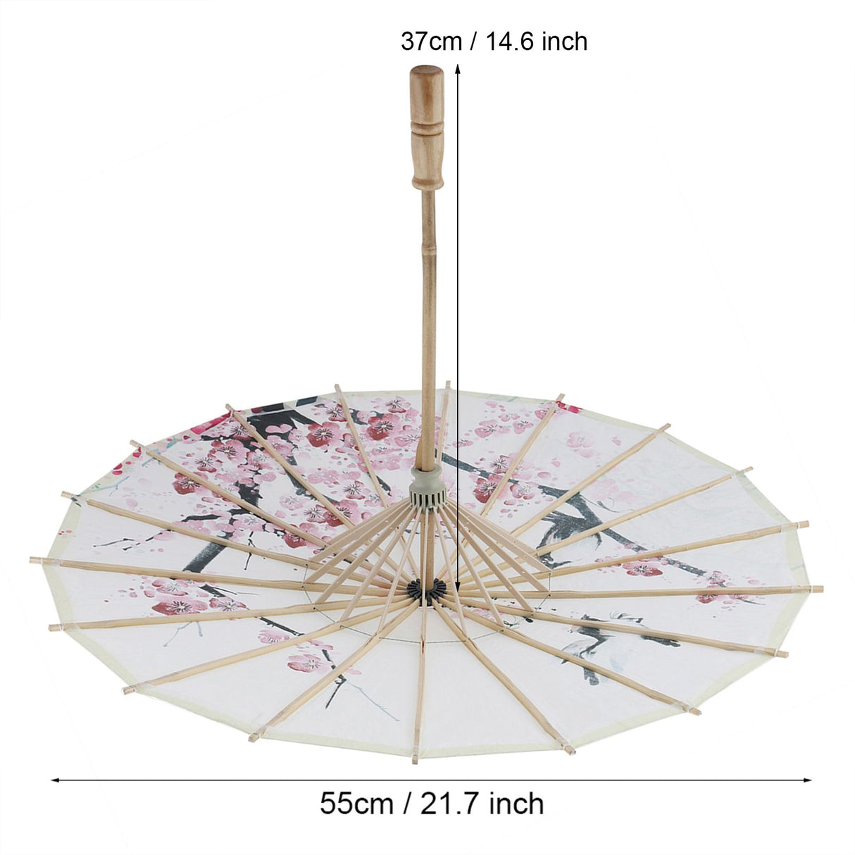 Small Size Handmade Oiled Paper Umbrella Chinese Art Classical Dance Umbrella Plum Blossom
