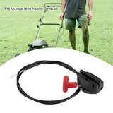 Lawn Mower Throttle Cable Switch Lever Control Handle Kit for Lawnmower - Front View