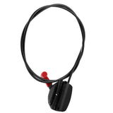 Lawn Mower Throttle Cable Switch Lever Control Handle Kit for Lawnmower - Low Angle