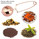 Portable Stainless Steel Tea Infuser Strainer Reusable Ball Shape Teapot Filter