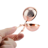 Portable Stainless Steel Tea Infuser Strainer Reusable Ball Shape Teapot Filter - Extra Image