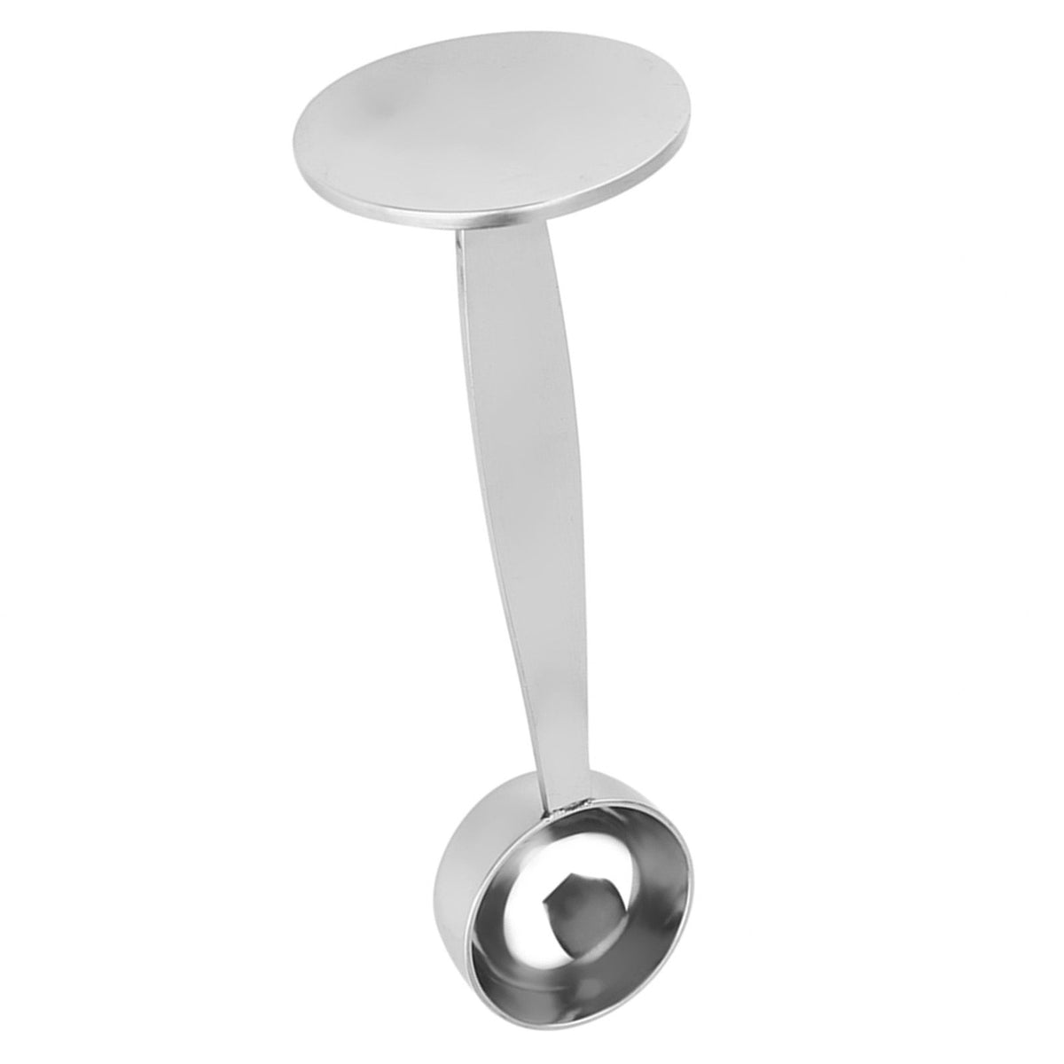 Dual purpose Stainless Steel Tamping Measuring Coffee Bean Powder Spoon Scoop